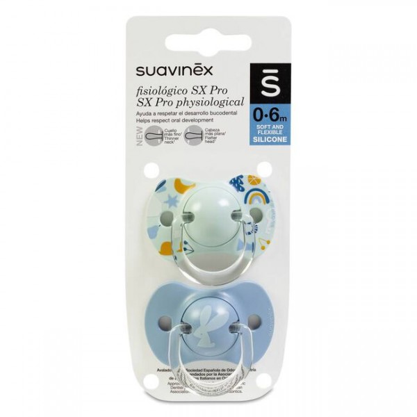 CHUPETE SILICONA FISIOLOGICO SUAVINEX...