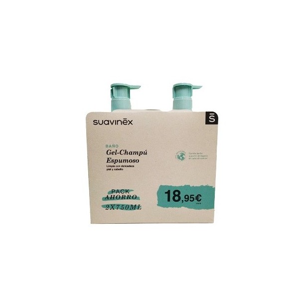 SUAVINEX GEL-CHAMPU ESPUMOSO 2...