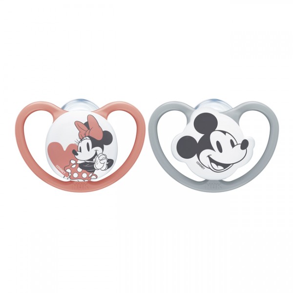 CHUPETE SILICONA NUK SPACE MICKEY 6 -...