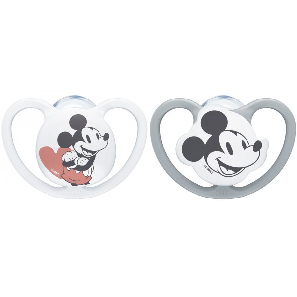 CHUPETE SILICONA NUK SPACE MICKEY 6 -...
