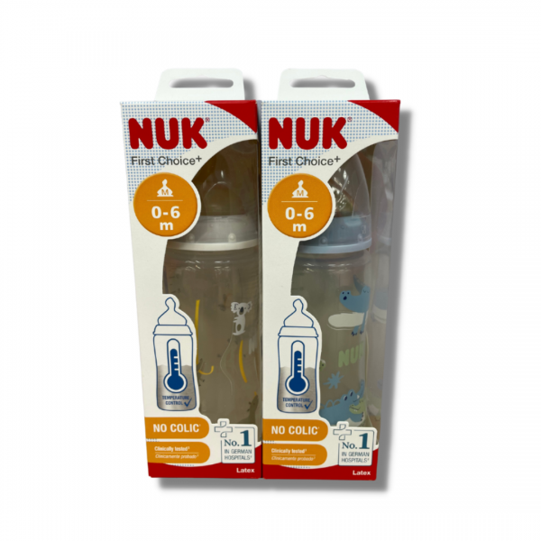 BIBERON NUK PP FC LAT 1M 300ML 1 U