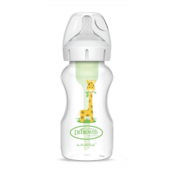 DR BROWNS BIBERON 330 BOCA ANCHA JIRAFA