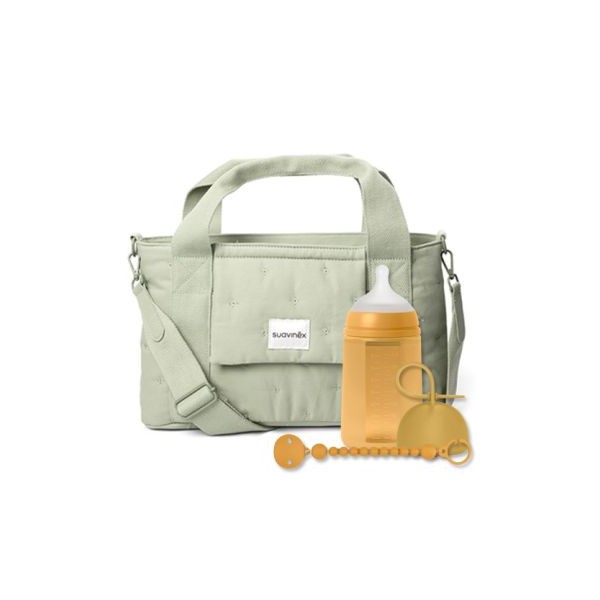 SUAVINEX BOLSO PASEO PANERA POETRY VERDE