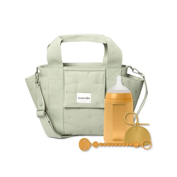 SUAVINEX BOLSO MAT PEQUEÑO POETRY VERDE
