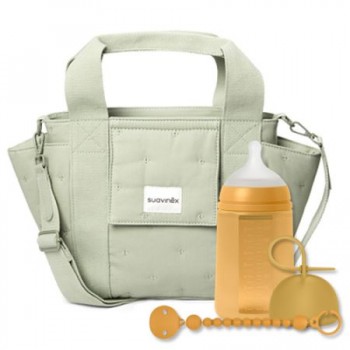 SUAVINEX BOLSO MAT PEQUEÑO POETRY VERDE