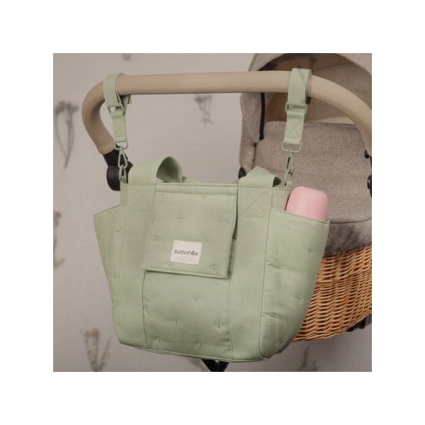 SUAVINEX BOLSO MAT PEQUEÑO POETRY VERDE