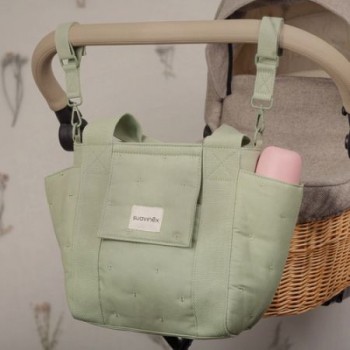 SUAVINEX BOLSO MAT PEQUEÑO POETRY VERDE